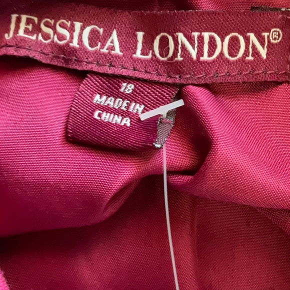 Jessica London Women’s Berry Pink Office Wear Business Casual Blazer Size 18 - Picture 3 of 13